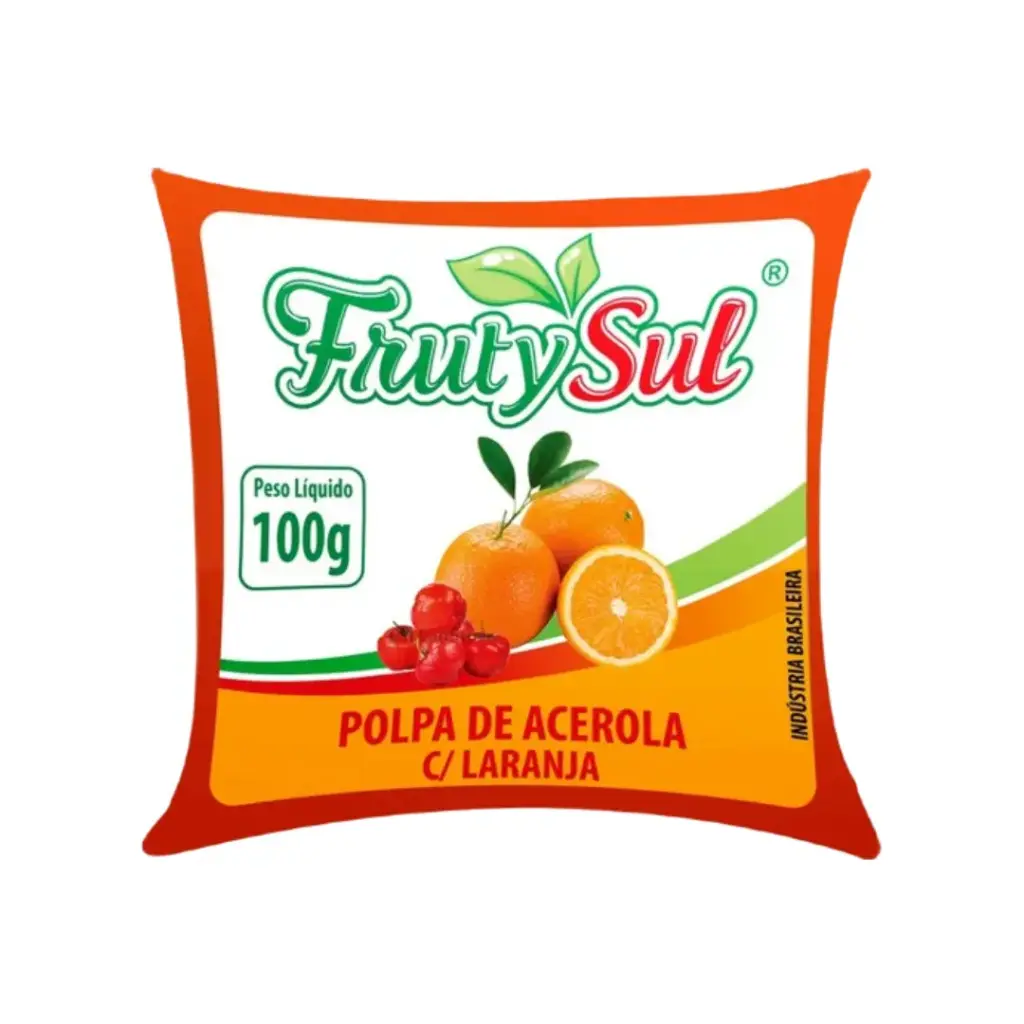 Acerola C/ Laranja Polpa 100g Frutysul