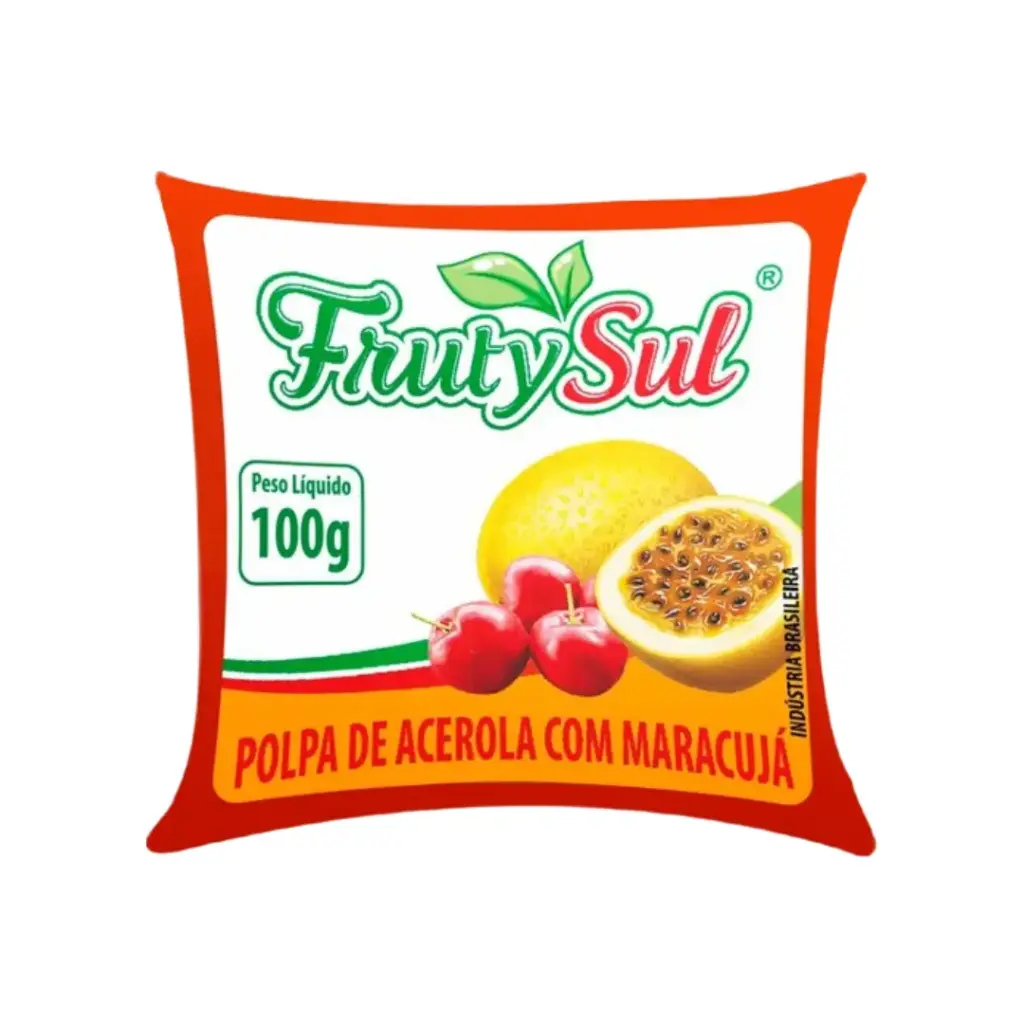 Acerola C/ Maracujá Polpa 100g Frutysul