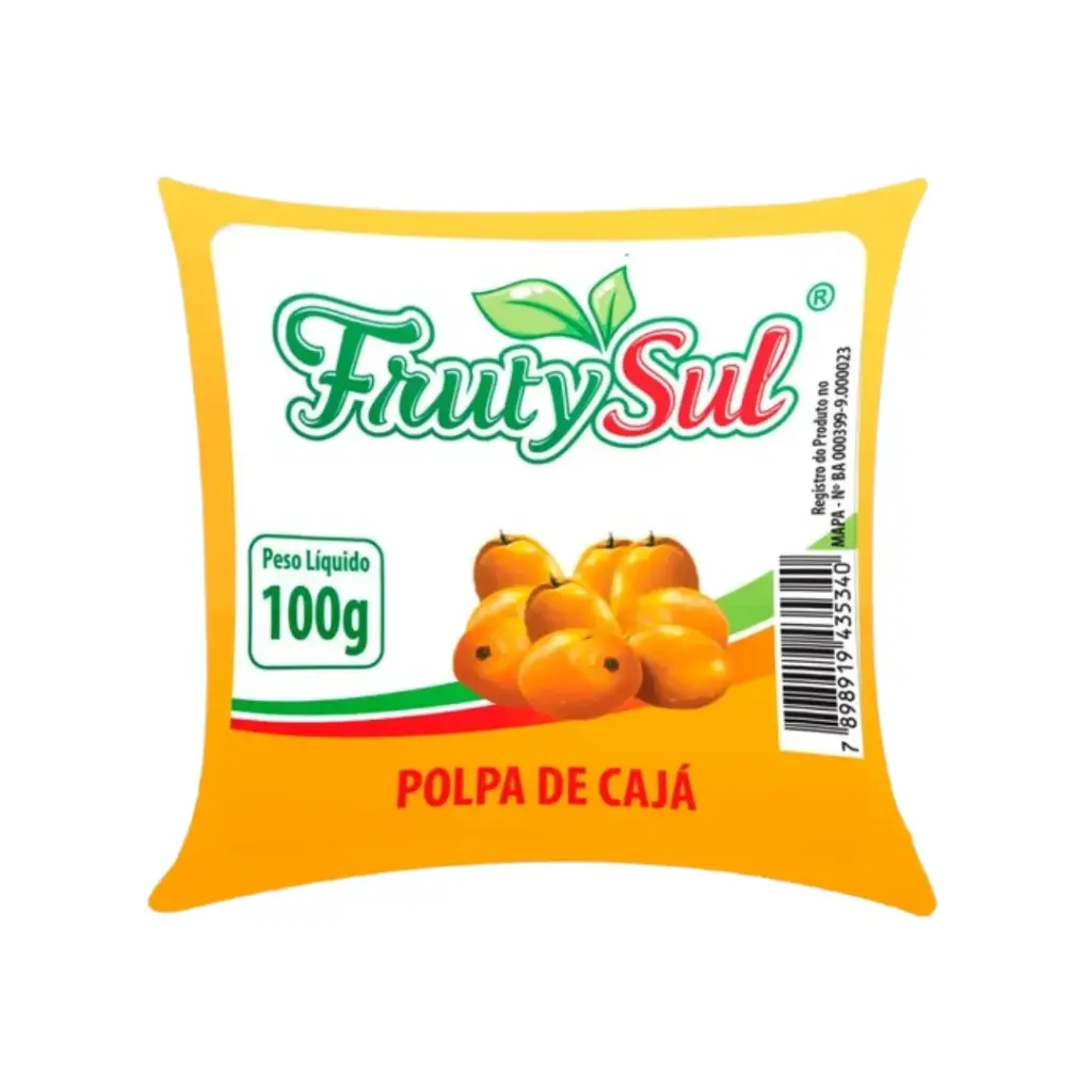 Cajá Polpa 100g Frutysul