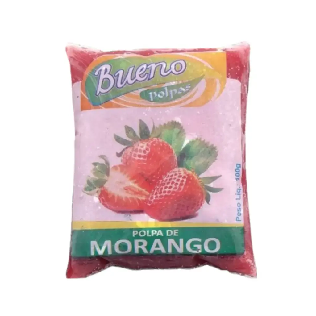 Morango Polpa 100g Bueno