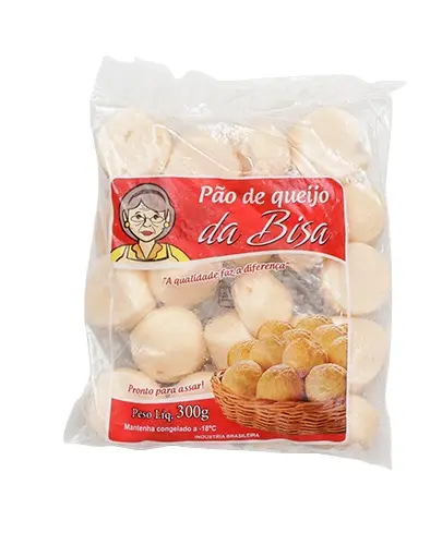 Pão de Queijo Cong. 300g da Bisa