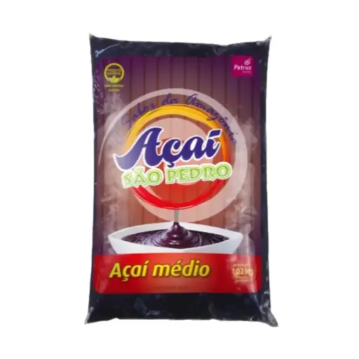 Açaí Médio Polpa 100g São Pedro