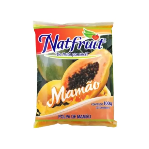 Mamão Polpa 100g Natfruit