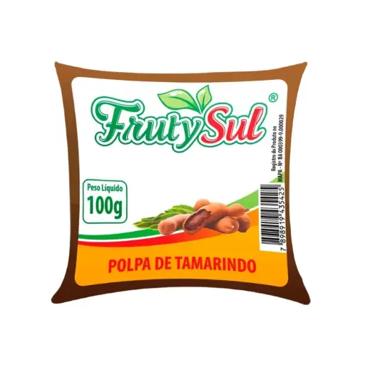 Tamarindo Polpa 100g Frutysul