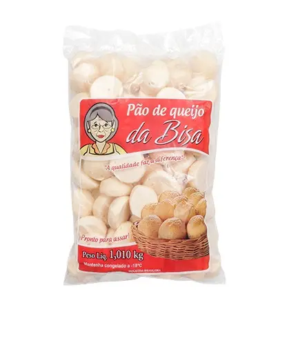 Pão de Queijo Cong. 1Kg da Bisa