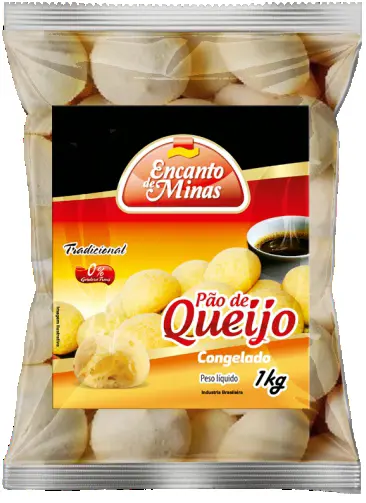 Pão de Queijo Cong. Trad. 1Kg Encanto de Minas